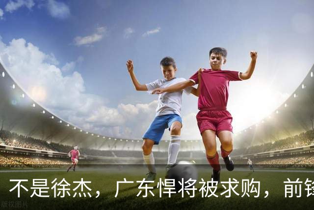 不是徐杰，广东悍将被求购，前锋，杜锋看重，转会费或8位数